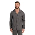 thumbnail image 3 of Hanes Men's Stretch Woven Pajama Set, 2-Piece, Sizes S-2XL, 3 of 4
