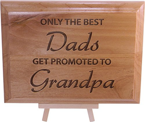 Grandad Like Dad Wooden Gift Tag Only Cooler