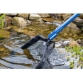thumbnail image 2 of PondH2o Heavy Duty Water Garden Koi Fish Pond Sludge Skimmer Net Head 18" With Ruberized Mesh, Telescopic Pole Extends to 9 Foot, Skimming Net With Extendable Pole, Tool, 2 of 8