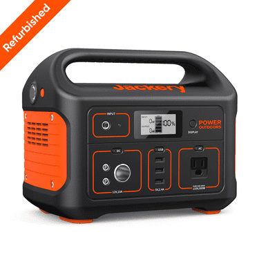 Restored Jackery Explorer 550 Portable Power Station, (Refurbished)
