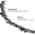 thumbnail image 3 of 5Pack 14 Inch Chainsaw Chain 52 Drive Links 3/8" LP Pitch .050" Gauge Fits Husqvarna 120, Echo CS-310, Ryobi RY3714, Craftsman, Poulan, Homelite and more$$Tools, 3 of 7