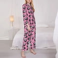 thumbnail image 3 of Sikiie Cute Panda Women's Long-Sleeve Shirt and Full-Length Bottom Pajama Set (s-xxl)-XX-Large, 3 of 7