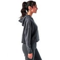 thumbnail image 3 of TriDri TD077 Ladies' Alice Half-Zip Hooded Sweatshirt, 3 of 3
