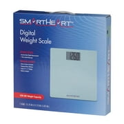 SmartHeart Digital Weight Scale | 438 lbs / 199 kg Capacity | Tempered Glass Auto-On
