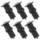 thumbnail image 2 of Tornillos de fijación de la cubierta del inodoro de 6 unids Tornillos para el baño del asiento del asiento del baño del baño Tornillos de expansión, 2 of 6