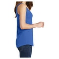 thumbnail image 3 of Ladies Core Cotton Tank Top Royal Medium, 3 of 6