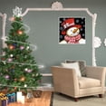 thumbnail image 2 of Cuadros Decorativos 5D bricolaje completo taladro diamante pintura Navidad muñeco de nieve punto de cruz bordado, 2 of 8