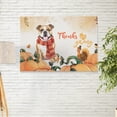 thumbnail image 2 of Happy Thanksgiving Bulldog with Turkey Pumpkins Autumn Vibes Horizontal Matte Canvas Poster Dog Lover Gifts Idea Wall Art Home Decor - 12018, 2 of 5