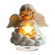 thumbnail image 2 of CaiYueKe Eternal Love Spinning Acrylic Cherub Heart Star Decor Romantic Valentine's Day Gift Magnetic Rotating Angel Figurine Home Decor Table Centerpiece Wedding Anniversary Keepsake, 2 of 7