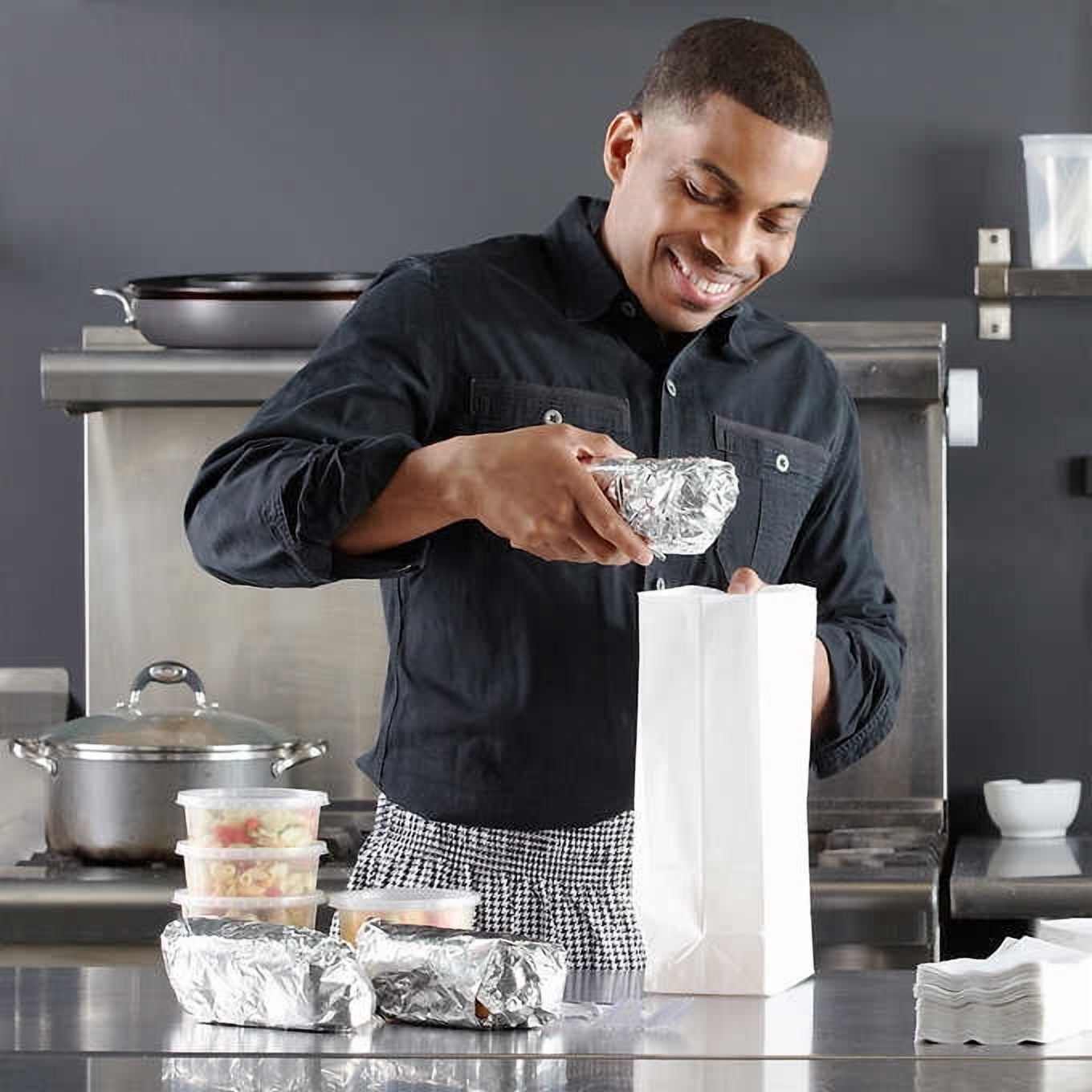 KS Foodservice Foil Pre-Cut Single Sheet, 500-count
