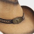 thumbnail image 5 of 2025 Latest Model Cowboy Hats for Women, Brown Straw Cowgirl Outfits, Western, 5 of 5