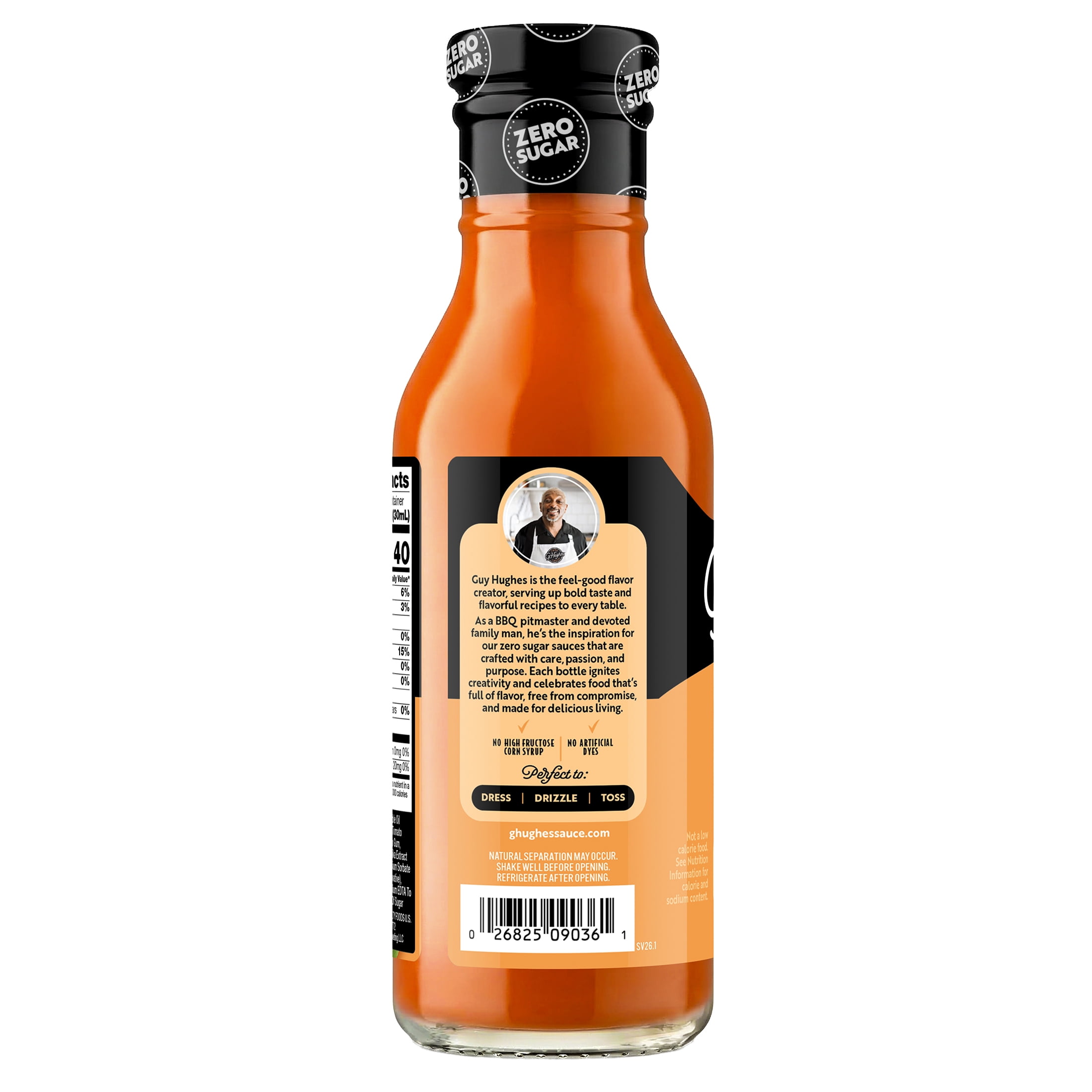 G Hughes Zero Sugar French Dressing, 12 fl oz