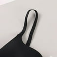 thumbnail image 6 of Women's Sexy Pearl Low-cut Convertible Straps U-Shaped Push up Padded Bra Underwear, 6 of 7