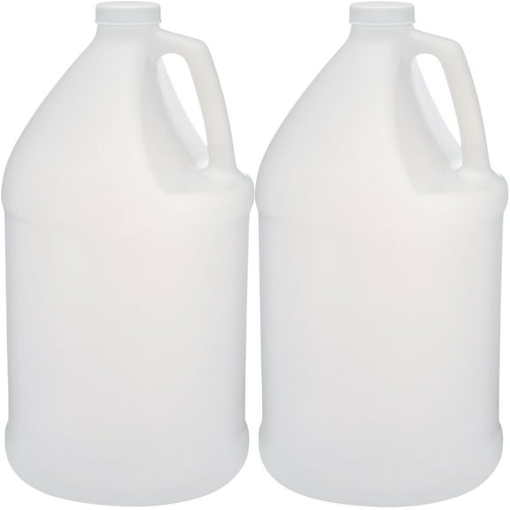 Rani Containers | 1 Gallon HDPE Plastic Jug with Reshipper Box & Child-Resistant Caps | Home & Commercial Use, Containers for Water, Sauces, Food, Soaps, Detergents, Liquids | Made in USA - Pack of 2
