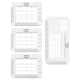 thumbnail image 4 of Crafts Stencils Envelop Maker Stencils For Envelope Addressing And Letter Writing Multipurpose 4Pcs, 4 of 4
