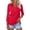 AD07-Hot Pink, variant on Lumtrix Polo Shirts For Women 3/4 Sleeve Tops Golf Tees 4-Button Collared Shirt Casual Business Work Blouses Blue M