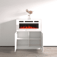 thumbnail image 4 of Carla 01 WH-EF Electric Fireplace Sideboard, 4 of 6