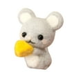 thumbnail image 2 of Agiferg Cute Pattern Handmade DIY Poke Wool Felts Material Production Package, 2 of 2