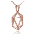 thumbnail image 5 of D20 Dice Silhouette Icosahedron Stainless Steel Necklace, 5 of 11