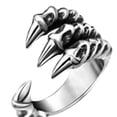 thumbnail image 5 of anillo de joyería,mujeres hombres punk anillos de accesorios de joyería,anillo abierto ajustable de moda para niñas de fiesta de cumpleaños,anillos de de metal joyería de mujer Yinane anillo de joyería, 5 of 5