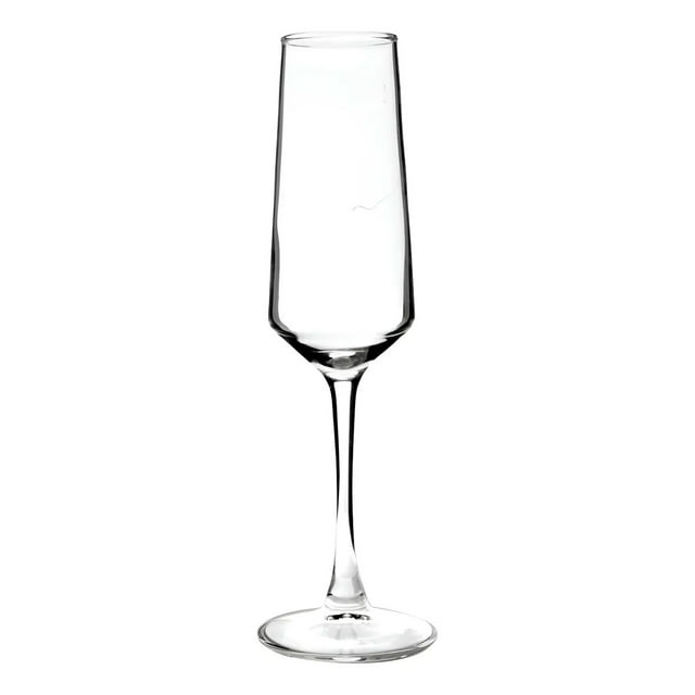 Juego De 6 Copas Champaña Flauta Moderna De 250 Ml Vencort