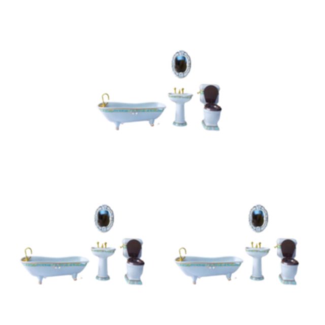 Guardoinrt Mini House Decoration Mini Furniture Set Educational Toys Exquisite Workmanship type 3 3Set
