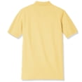 thumbnail image 2 of Educated Uniforms Boys 4-20 Short Sleeve Pique Polo Shirt Yellow 8, 2 of 5