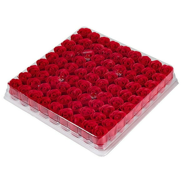 CNKOO Rose Soap Flower 81pcs Rose Flower Soap Flower Simulation Rose Flower Romantic Soap Rose Flower