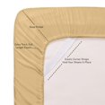 thumbnail image 3 of Juego de sábanas Sweet Home Collection 1500 Supreme Full Camel, 3 of 8