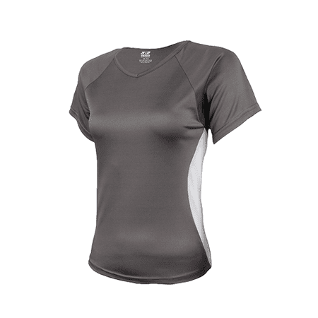 UPC: 0845099085336 | womens nufit fastpitch softball jersey Color-Charcoal Grey Size-XXXL