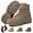 Brown, variant on Mens Orthopedic Support Anti-Puncture Work Boots Waterproof Anti-Sprain Hiking Boots, Tactical Boots with Arch Support（Khaki）