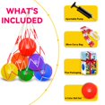 thumbnail image 4 of Juego de kickball COAMZPARTY de 8.5 pulgadas con Dodgeballs, paquete de 6 y bomba, 4 of 7