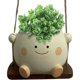 thumbnail image 4 of Nuevo Producto Creativo Lindo Columpio Maceta Resina Villano Maceta Jardinería Maceta Resina Adornos (villano Usando Zapatos), 4 of 9