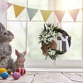 thumbnail image 6 of WKSCLPAI Spring Easter Front Door Wreath with Colored Eggs - Colorful Assorted Wreath Decor, Reusable for Indoor Outdoor Home Patio Porch Tree Decoration, 19.7 Inch, 6 of 8