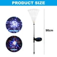 thumbnail image 2 of uds 120 cabeza LED enchufe de tierra solar fuegos artificiales luz alambre de cobre linterna luz decorativa para césped al aire libre Zhivalor BST3046971-3, 2 of 6