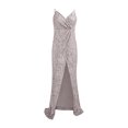 thumbnail image 5 of IROINNID Deals Maxi Dress for Women Formal Fall Sequin Slip Dress Sparkly Glitter Party Club Wrap Evening Sequin Dress,Silver, 5 of 8