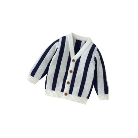 

Canis Kids Baby Girls Knitted Sweater Long Sleeve Cardigan Button Coat Tops