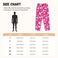 thumbnail image 3 of Balery Vintage Flowers Pantalones de pijama para mujer, pijamas ultraligeros, pantalones de estar por casa-Small, 3 of 6