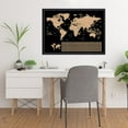 thumbnail image 4 of Scratch Off Large Travel Destination Tracker Gift World Map Poster 33X23 Inches, 4 of 5