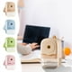 thumbnail image 1 of Sacapuntas de manivela para niños y adultos | El sacapuntas manual evita la rotura del lápiz | Diseño ergonómico | Contenedor de virutas transparentes | Uso escolar y doméstico | 1 Paquete, 1 of 7