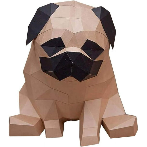 1 Pieza s DIY 3D Cara Papel Animales Decoraci n De Pared Papercraft 1-pieza-s-diy-3d-cara-papel-animales-decoraci-n-de-pared-papercraft