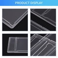 thumbnail image 2 of 10 Pcs Trading Cards Protector Case Acrylic Clear Graded Card Holders with Label Position Hard Card Sleeves, 2 of 7