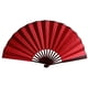 thumbnail image 3 of Abanico Plegable 10 Pulgadas Tela Pintura Artesanal Del para Bodas () Rojo, 3 of 4