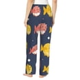 thumbnail image 3 of Balery Cute Puffer Fish print Women's Pajama Pants,Ultra Lightweight Pjs,Lounge Pant-Small, 3 of 9