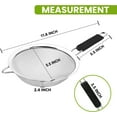 Kafoor 5.5" Fine Mesh Strainer Sieve Fine Mesh Stainless Steel