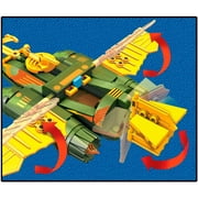 Mega Construx Masters of the Universe Wind Raider Attack construction set with micro action figures, Building Toys for Kids (198 Pieces)