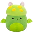 thumbnail image 1 of Murciélago en forma de hongo Plush Squishmallows Original Earling, color verde neón, 1 of 7
