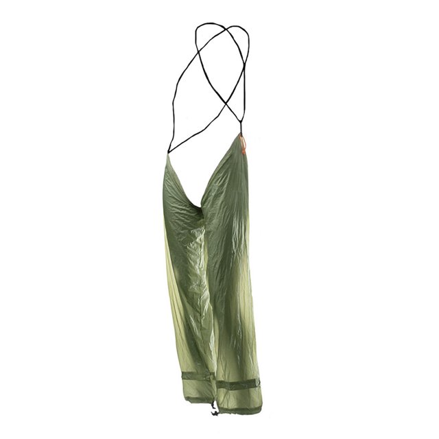 Naiovety Pantalones impermeables para piernas al aire libre, pantalones Unisex con doble revestimiento de silicona, transpirables, diseño de Escalada cian Naiovety OD024797-02