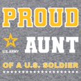 thumbnail image 3 of CafePress - Proud Aunt Of A Solider White And Gold Sweatshirt - Pullover Hoodie, Classic & Comfortable Hooded Sweatshirt, 3 of 4