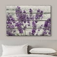 thumbnail image 3 of wall26 Canvas Print Wall Art Bouquet of Lavender Flowers on Wood Panels Floral Flower Photography Modern Art Rustic Scenic Relax/Calm Multicolor for Living Room, Bedroom, Office - 24"x36", 3 of 5